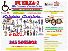 Tablet Screenshot of fuerza-7.it